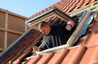 Pose de fenêtres de toit Velux à Sainte-Montaine
